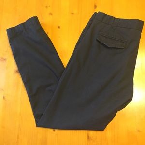 Zara Navy Chino Pants
